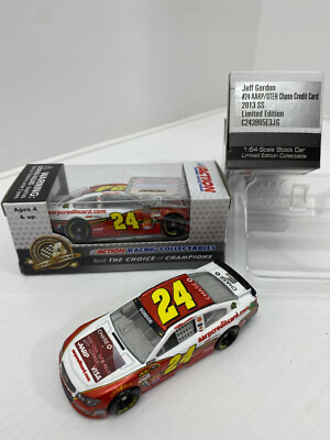NASCAR 2013 JEFF GORDON #24 CHASE CREDIT CARD AARP DTEH 1/64 CAR