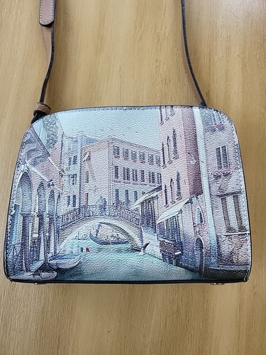 PARFOIS ☆ スタッズ付きスエードレザーショルダーバッグ PARFOIS】スエードレザー ショルダーバッグ