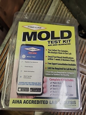 PRO-LAB Mold Test Kit Dust Mites Residential/Commercial Safe