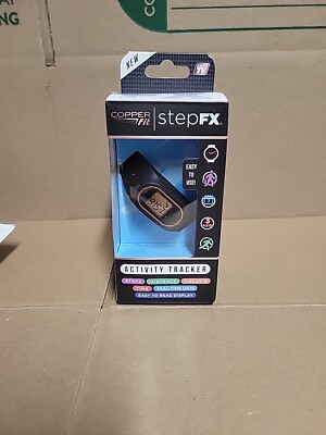 Copper Fit Step FX Activity Tracker Steps/distance/calorie/time/real Time Data