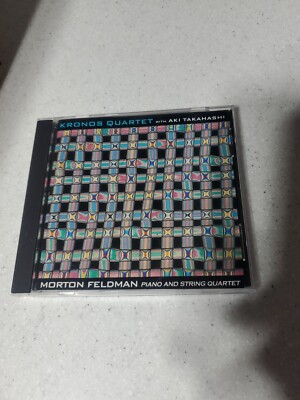 Morton Feldman: Piano and String Quartet by Kronos Quartet/Aki Takahashi (CD,...