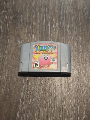 Kirby 64 The Crystal Shards (N64, 2000) Tested, Authentic, Cartridge Only