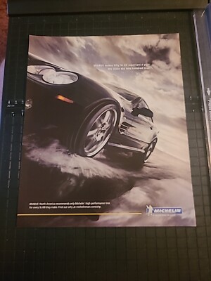 Michelin Tires Brabus SL K8  Print Ad 2005 8.5x10.5