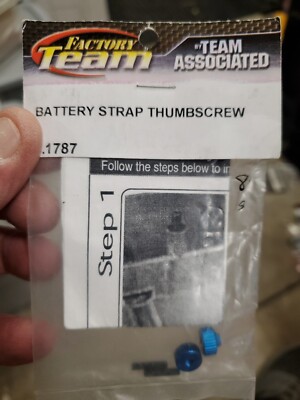 HT TEAM ASSOCIATED 1787  Battery strap thumbscrew