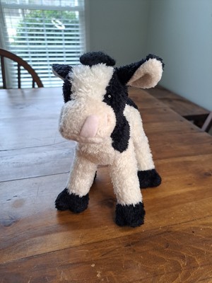 Douglas Cuddle Toys Plush MILK SHAKE The Cow 8'' Stuffed Animal 2009 Clean