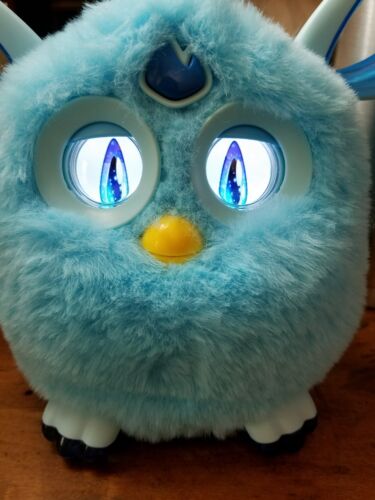 Furby Connect 2016 Hasbro Teal Blue NO Sleep Mask Works