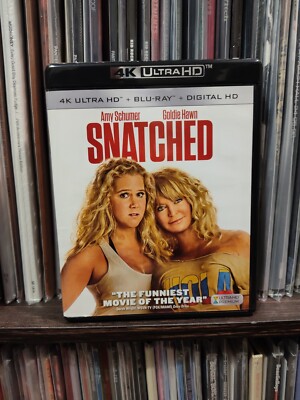 Snatched (4k Ultra HD, 2017) w/ Blu-ray & Digital Copy