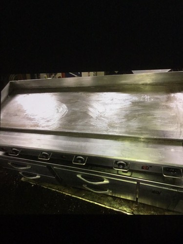 Vulcan flat top / grill / griddle 72” Model 972RX, natural gas