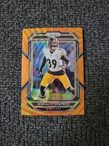 2022 Prizm Football Minkah Fitzgerald #251 Orange Prizm 13