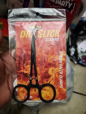 Dr. Slick Standard Clamps 5.5'' Black - New