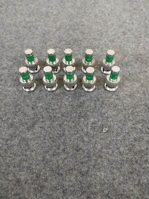 BNC 50 Ohm Terminator, 10-Pack BNC Male Plug Coaxial Cable Adapter Connector