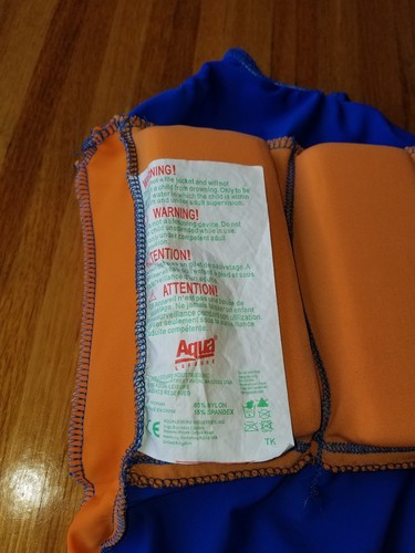 Aqua Learn To Swim- One Piece