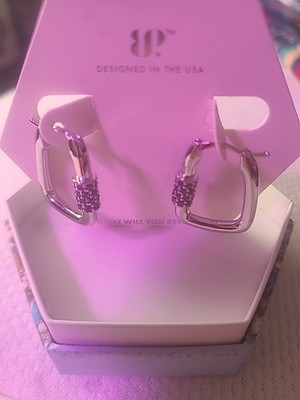 Bomb Party Earrings  Link Me In Love  RBP6783
