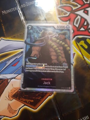 Jack OP08-084 (Super Rare) Two Legends ONE PIECE Card Near Mint English