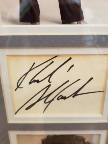 csi miami framed cat members autographed collage
