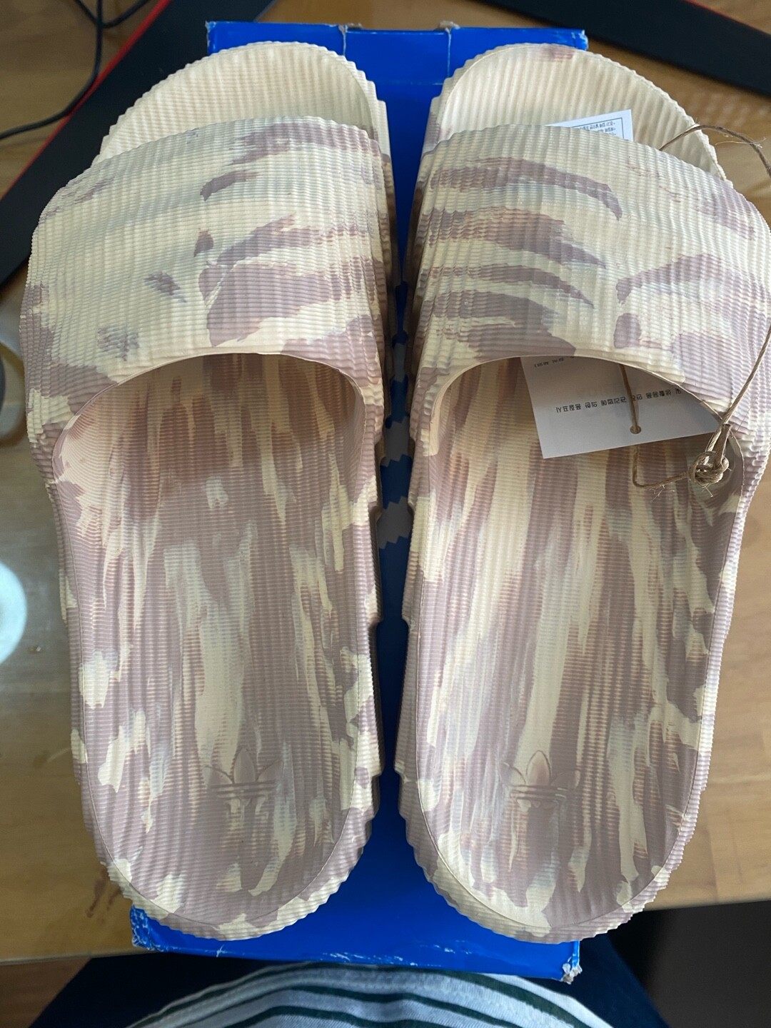★[ADIDAS]★Originals ADILETTE 22★HP6516★225~305★ adidas Adilette 22 - Sand Stata / Wonder Taupe / Core Black