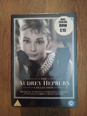 NEW   Audrey Hepburn Movie Collection   5 DVD Box Set   FACTORY SEALED 