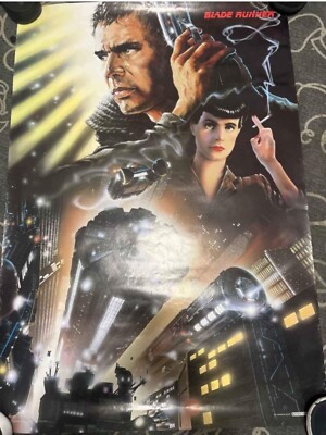 NEW 1982 BLADE RUNNER 2300 POSTER PRINTED BY SCANDECOR  STILL ROLLED!
