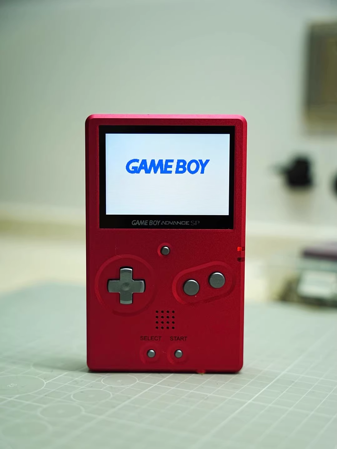 携帯用ゲーム機本体 Game Boy Advance SP Slate Shell Game Boy Advance SP Slate Shellの通販 by R's shop｜ラクマ