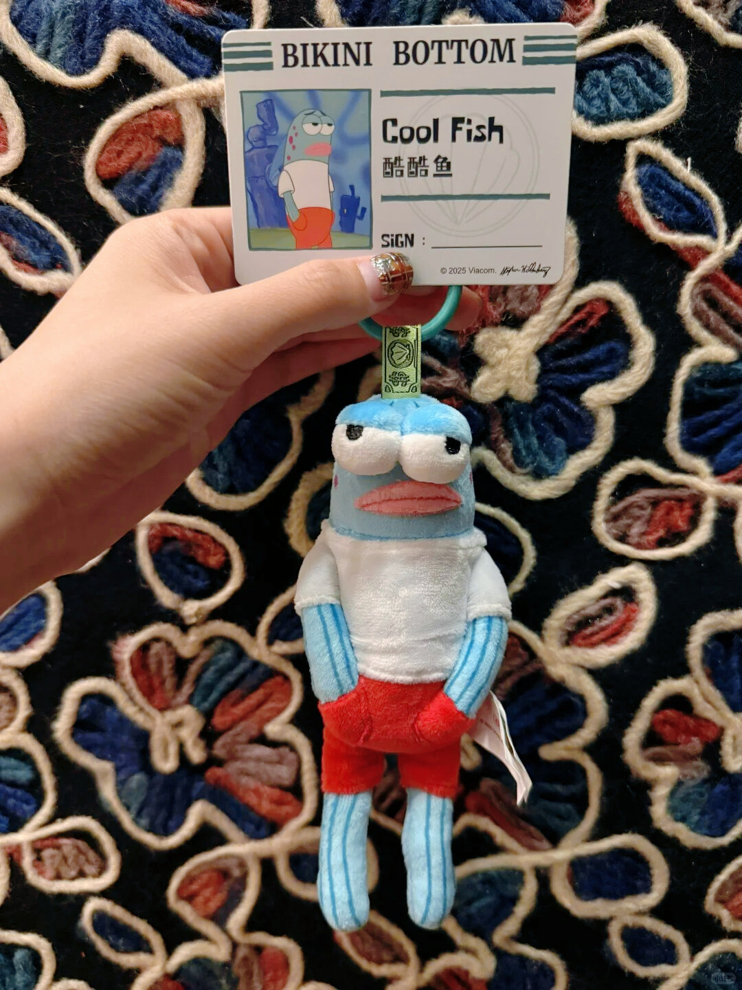 キーホルダー・アクリルキーホルダー POPMART Bikini Bottom Buddies COOL FISH $_10.JPG?set_id=880000500F