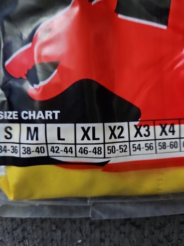 River City Garments Classic Style 49" Pvc High Vis Raincoat- Medium