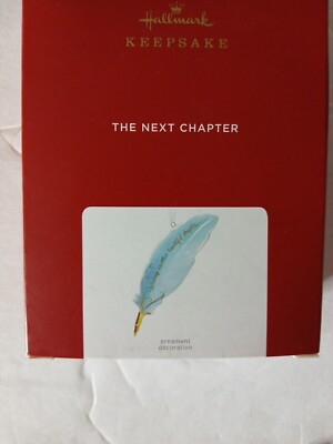 21 Hallmark ''The Next Chapter''  Ornament  QHX4042  S