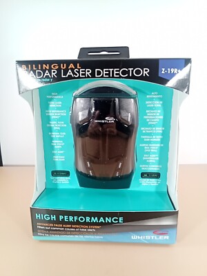 WHISTLER HIGH PERFORMANCE RADAR LASER DETECTOR Z-19R+ (BILINGUAL)    #08