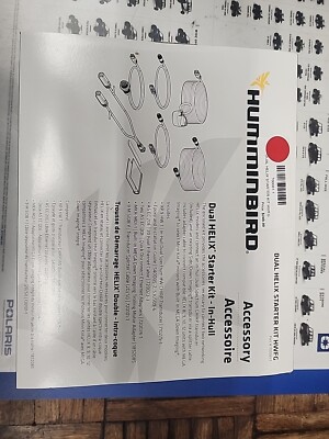 Humminbird Dual In Hull Helix Starter kit 700061