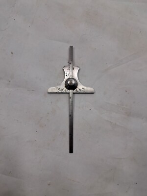 Starrett No. 236 Depth / Angle Gage Light Rust Ready For Work G98