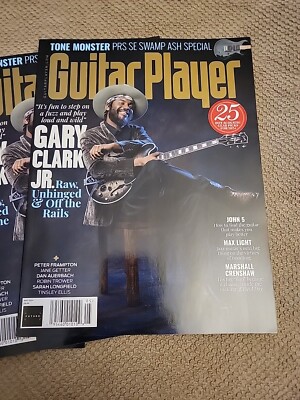 GUITAR PLAYER May 2024 GARY CLARK Jr Raw PETER FRAMPTON Swamp Ash Special TROWER