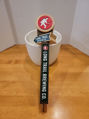 Long Trail Brewing Company ''Mostly Cloudy'' Beer Tap Handle