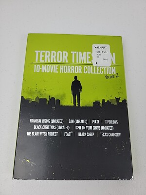 Terror Times Ten 10-Movie Horror Collection Vol 2 DVD 2023 NEW SEALED 