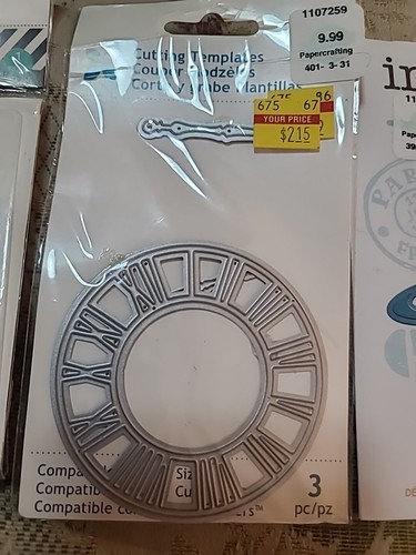 Spellbinders Clock Airplane Clouds Dies Heidi Swapp Heart Embossing Folder