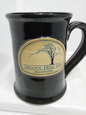 WOODS HOLE INN COFFEE MUG. WOODS HOLE INN MUG. MASSACHUSETTS POTTERY Mug. B311