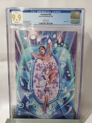Ascencia #22 CGC 9.9 Mint Campbell Secret Limited Variant Print Run of only 380