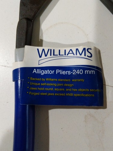 Williams Alligator Pliers 9