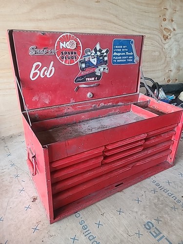 スナップオン工具箱　KRA-380H 1992年製Made in USA Vintage Snap On KRA-380 Roll Cart 7-Drawer Bottom Tool Chest