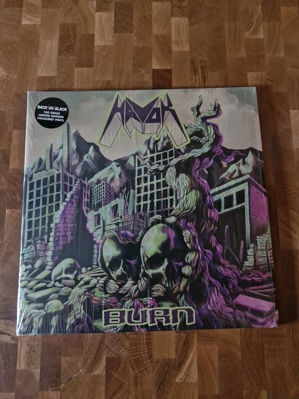 Havok Burn Coloured Vinyl First Press On Vinyl - Back On Black 2014 Thrash