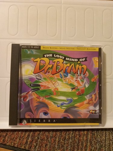 The Lost Mind of Dr. Brain PC Game by Sierra (1995) Win/Mac