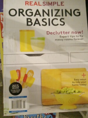 ORGANIZING BASICS ~ Real Simple ~ DECLUTTER NOW ~ REALSIMPLE