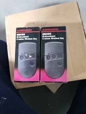 ADEMCO 5804BD BI-DIRECTIONAL 4 BUTTON WIRELESS KEY ( NEW IN BOX )