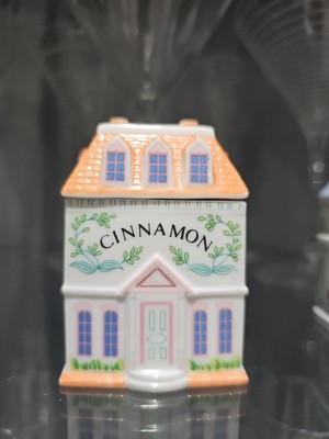 LENOX SPICE HERBS VILLAGE Vintage 1989 ￼￼ Cinnamon Jar In Excellent Condition