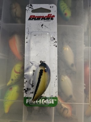 Discontinued Bandit Footloose Baby Bass Shallow Crankbait Wake Bait Bass Fishing