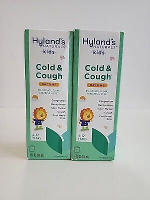 Hyland’s Naturals Kids Cold & Cough Daytime 4 fl oz Sealed