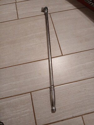 Snap On SN24B SN24C 1/2'' Drive Chrome 24'' Handle Flex Head Breaker Bar USA Made