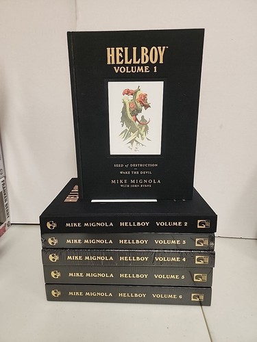 Dark Horse Comics Hellboy Library Edition Set 1-6 New | eBay