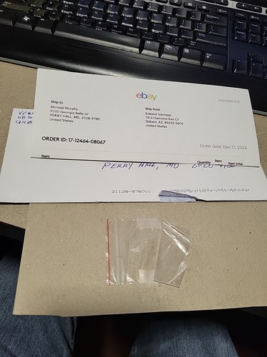 Item photo(s) from verified buyer