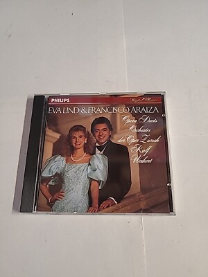 Eva Lind & Francisco Araiza ~ Opera Duets CD / Philips Classics / Free Shipping 