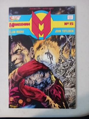Rare Issue Miracleman 15 1986 white Pages Good Corners  By Eclipse 