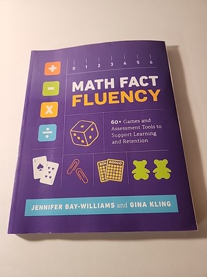 Math Fact Fluency: 60+ Games and Assessment Tools to Support Learnin - VERY GOOD